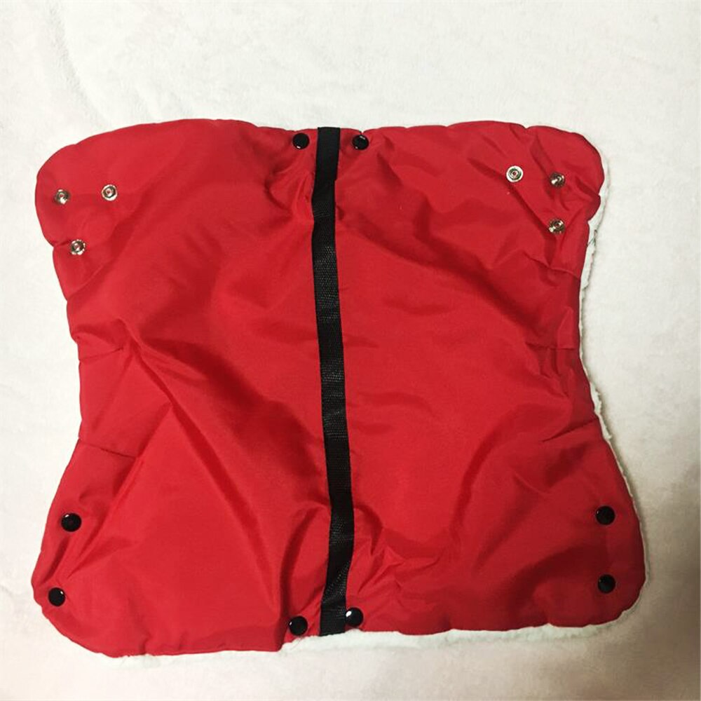 Zimowy wózek ręczny mufka wózki dla dzieci wózek ciepły futro polarny osłona dłoni powozik sprzęgło wózek mufka rękawica akcesoria robić wózka dziecinnego