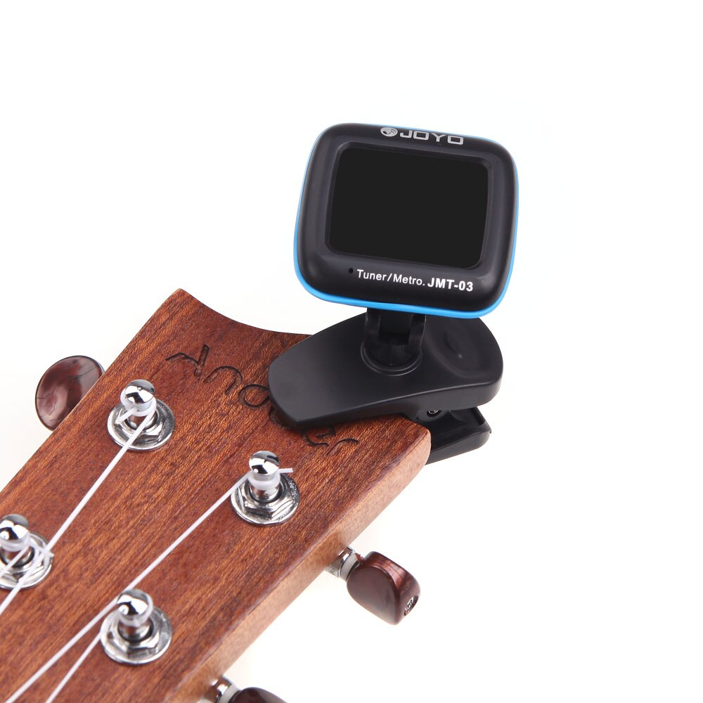 JOYO JMT-03 Draagbare Gitaar Tuner Metronoom Digitale Tuner Clip Microfoon voor Chromatic Bass Ukulele Viool Gitaar Accessoires