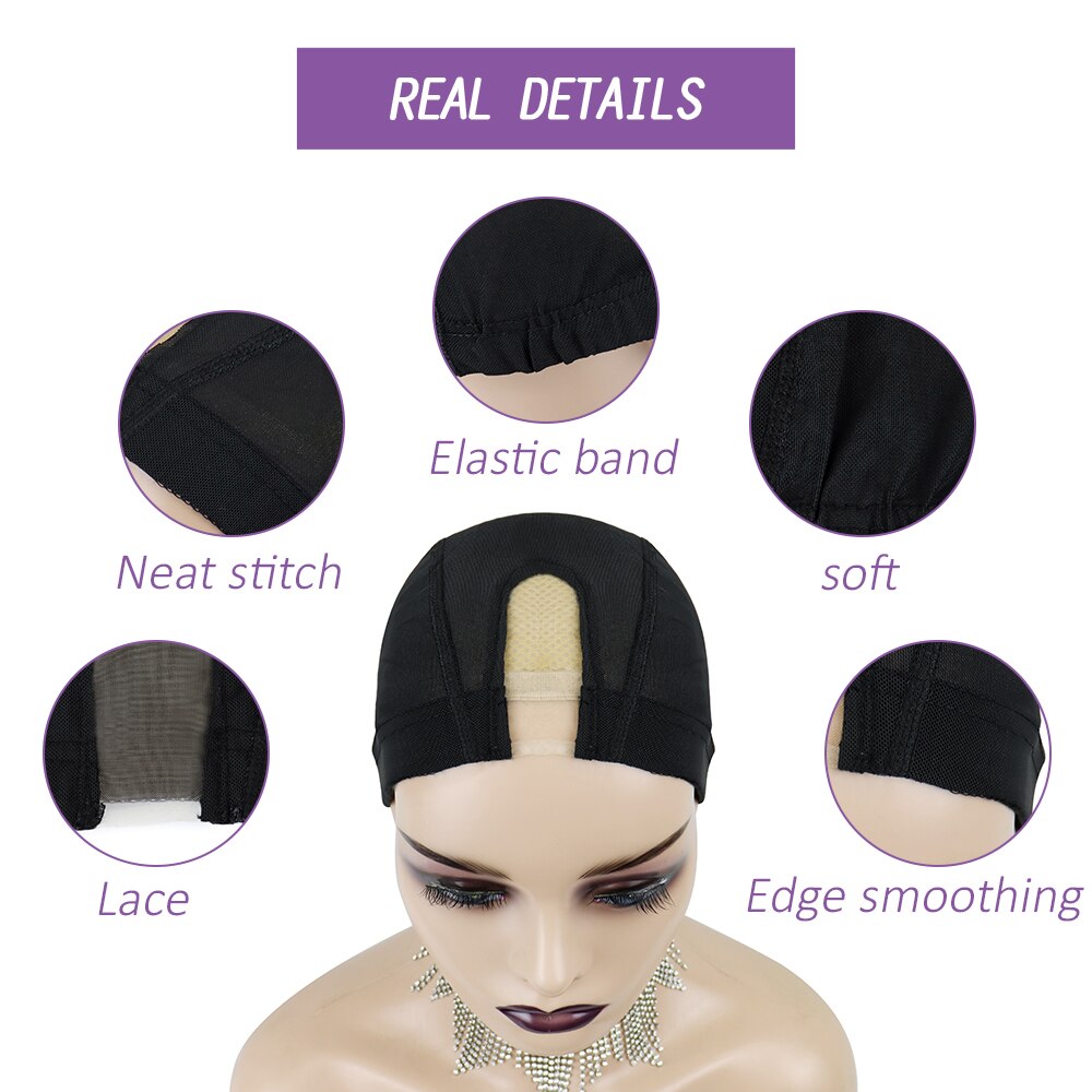 5 Pcs/lot Dom cap Mesh Cap wig cap for making wigs Weaving Cap hair net Elastic Nylon Breathable Mesh hairnets