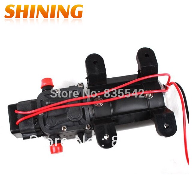 DC 12V Self-Priming Micro Diafragma Da Bomba De Água Elétrica Com Interruptor Automático, 35PSI 4.3L/min, srayer Bomba Lavador de carros Bomba