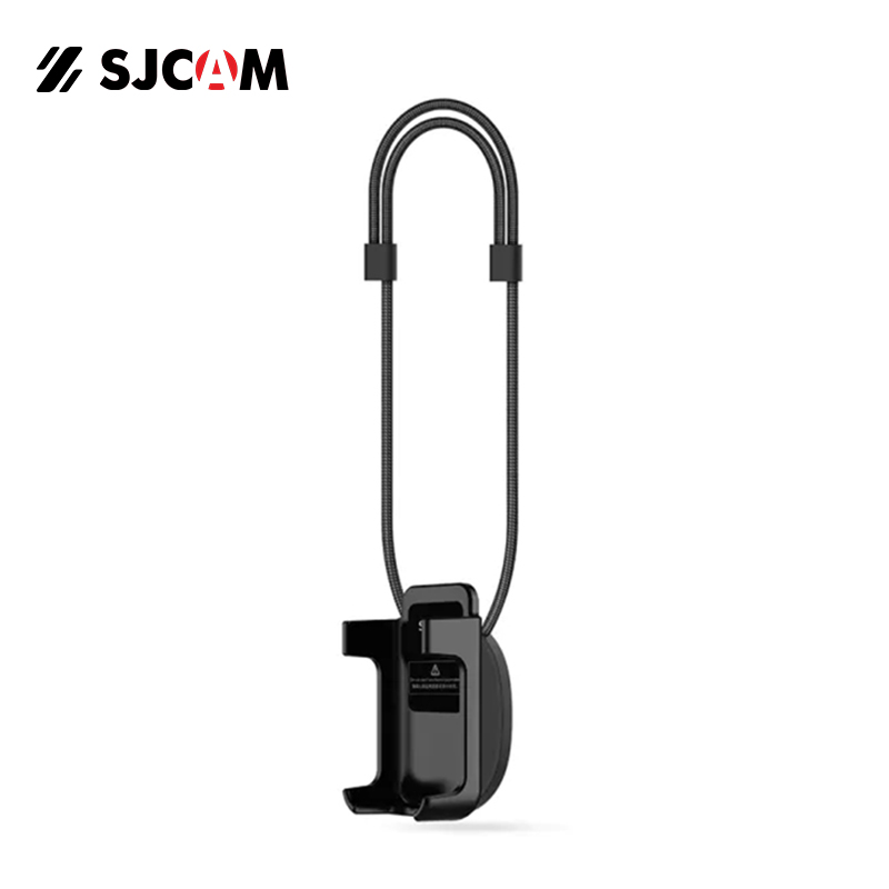 Magnetic Mount Bracket Lanyard, Magnetic Neck Strap, Quick Release Bracket for SJCAM C300 Pocket C200 C200PRO C100 C100Plus C110: RED COLOR