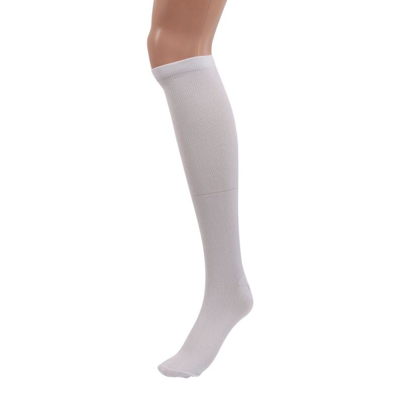 29-31CM Compression Stockings Pressure Varicose Nylon Vein Stocking Leg Relief Pain Support: White / L/XL