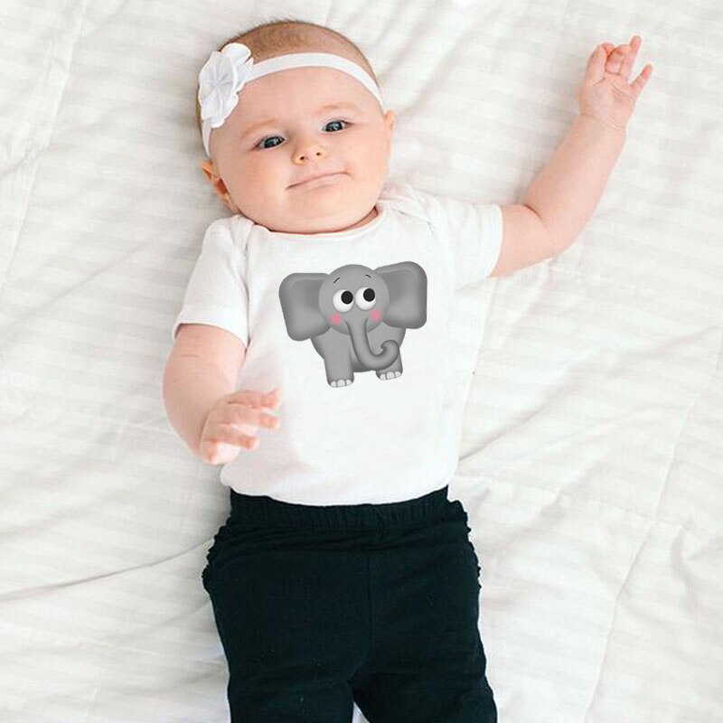 DERMSPE Casual Pasgeboren Baby Jongen Meisje Korte Mouw Letter Print Mijn Broers Hebben Staarten Romper Baby Kleding Wit