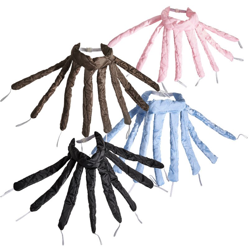 Bigoudis pour cheveux sans chaleur, bigoudis, serre-tête, ruban de soie, ondulation douce, sans chaleur