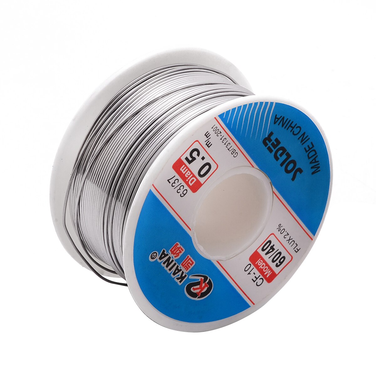 Soldeer 60/40 0.5mm 100g Rosin Core Tin Lood Soldeer Solderen Lassen Flux 2.0% Ijzerdraad reel Mayitr