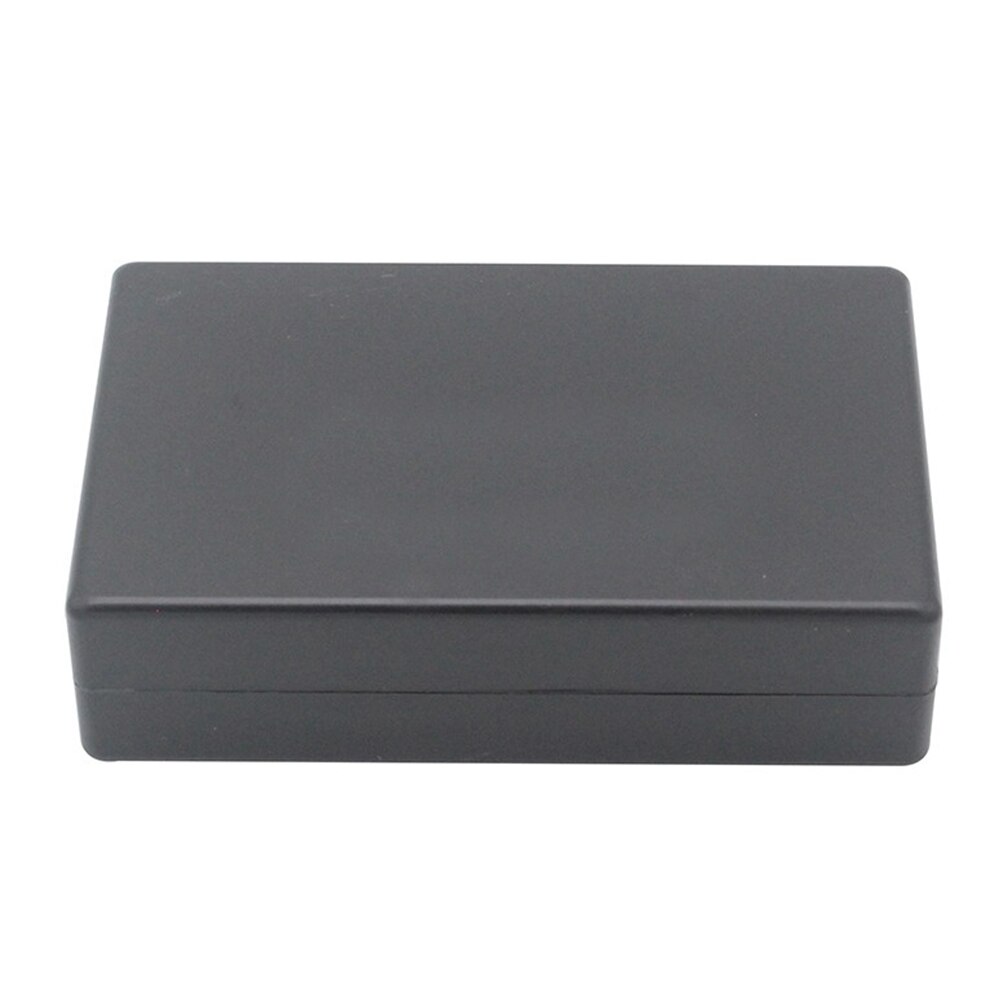 Electronic Project Case 125mmx80mmx33mm Waterproof Plastic Enclosure Cover DIY Electronic Box: Black