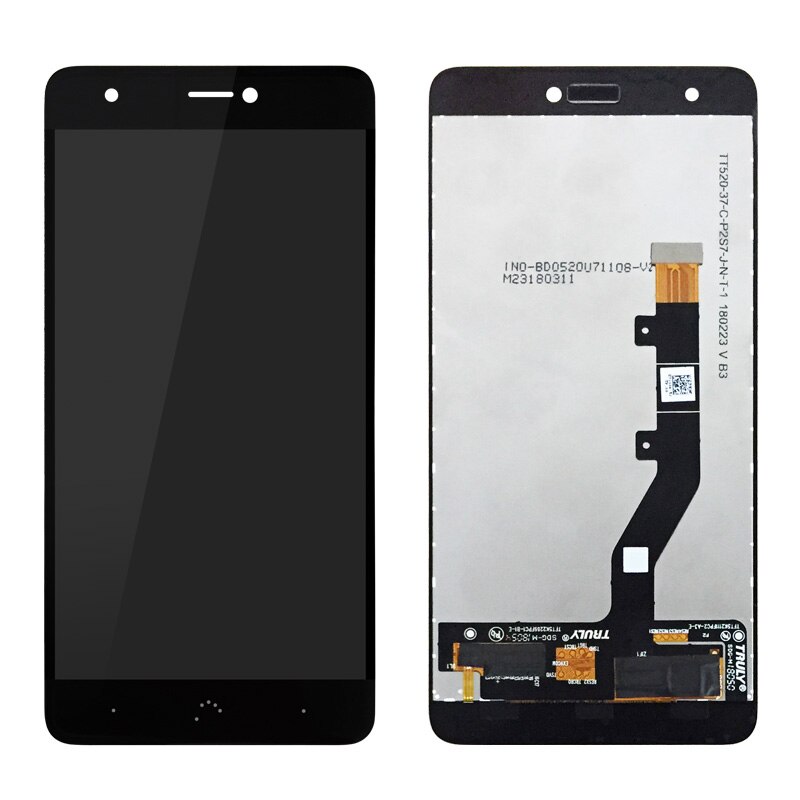 Nuevas existencias LCD de para BQ Aquaris X Pro, Digitalizador de pantalla táctil con marco, para BQ Aquaris X / X Pro