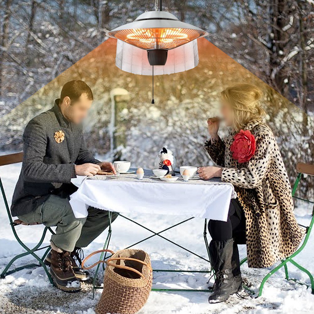 Patio Heater Reflector Shield Silver For Patio Propane And Natural Gas Aluminum Outdoor Patio Heater Reflector Shield Blocks