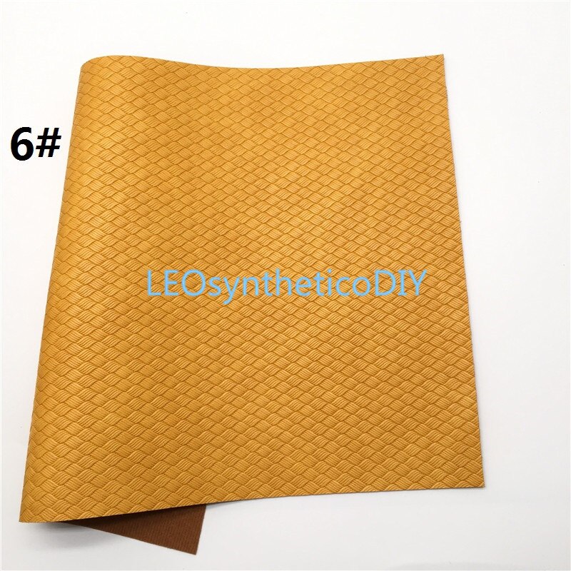 Tela de cuero sintético para hacer lazos, tejido de Tela de cuero sintética, 21x29cm, Tela de cuero, 1 unidad, T435: 6