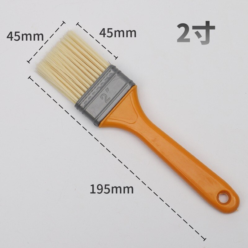 Flocking Brush 2-5PC Plastic Handle Paint Brush for Wall Decorati... – Grandado
