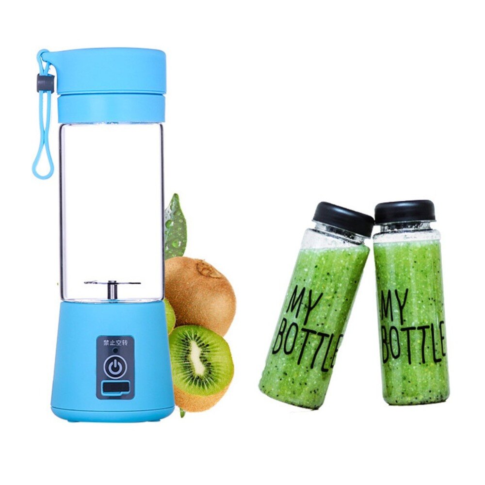 Smoothie maker blender ryst slow juicer mini bærbar usb genopladelig elektrisk frugtjuicer maskine