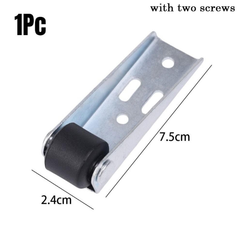 Furniture Silent Side Mounted Directional Roller Door Support Moving Wheel Multi-function Stainless Steel Pulley Gate Casters: Orange