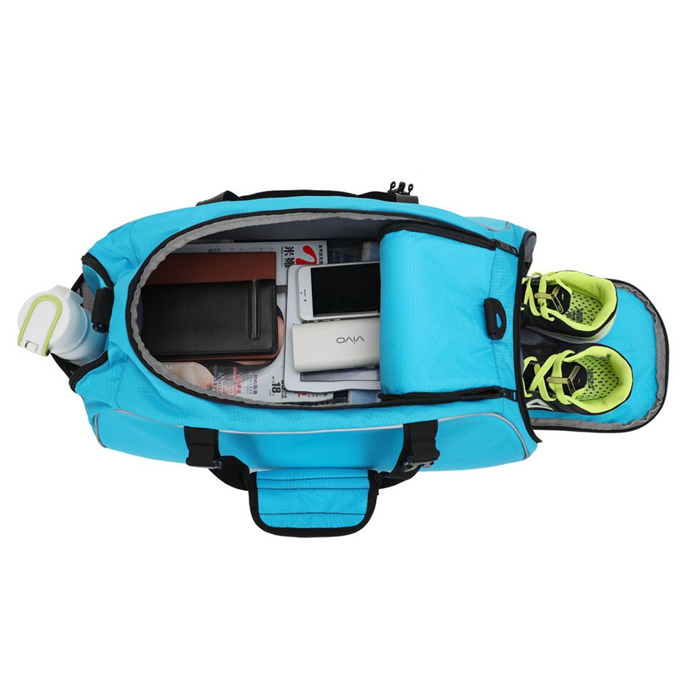 Sporttas Waterdichte Fitness Tas Sport Mannen Vrouwen Tas Outdoor Fitness Draagbare Gym Tassen Yoga Gym Sport Rugzak