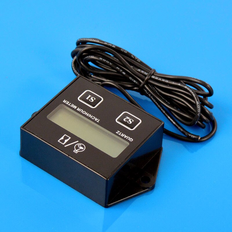 12V Motorcycle ATV tach meter LCD Display Digital Tachometer Tacho Gauge Hour Meter Motorcycle Profession Parts