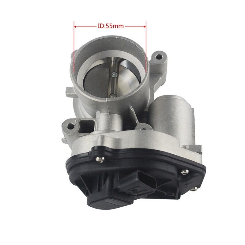 60mm Electric Throttle Body 4F9U9E928AC for Ford Focus Fiesta ST 150 Fusion Mondeo 1.8T/2.0T 2.3 2.5L 1556736 4M5U9E927DC