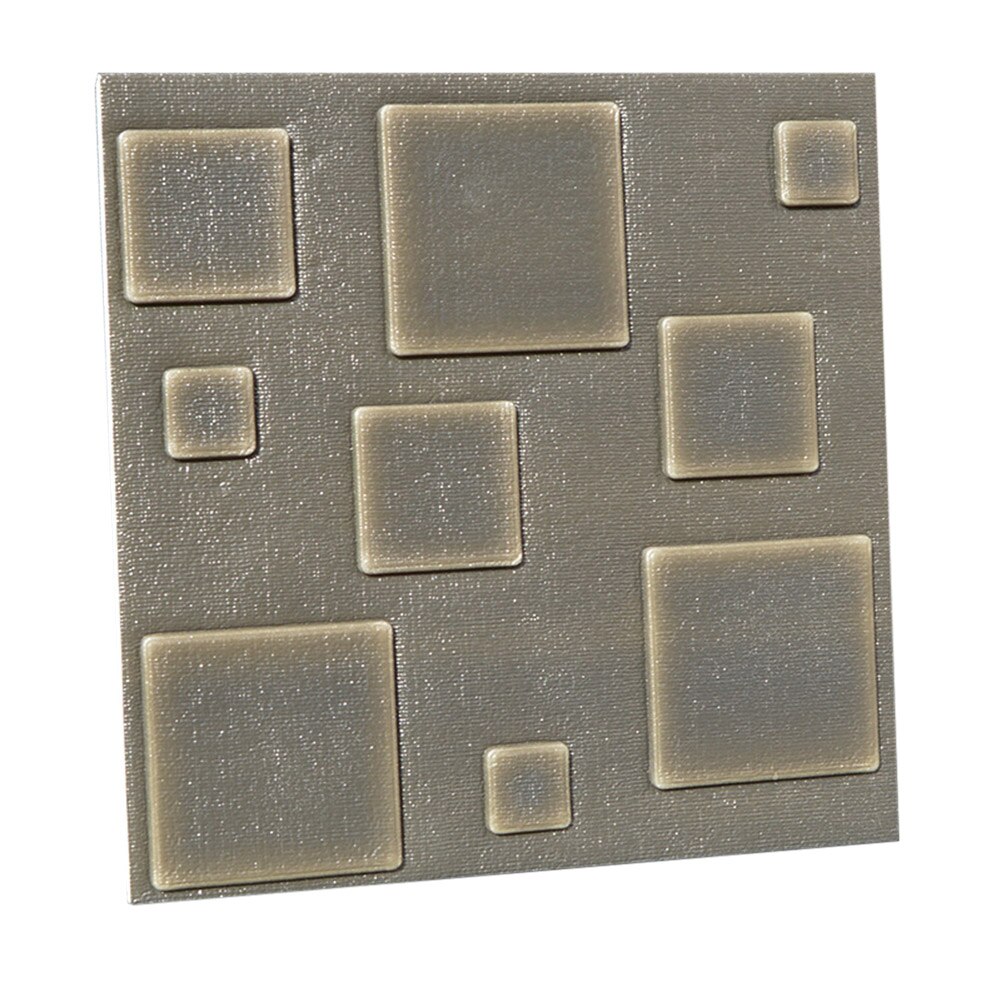 3D Bakstenen Muur Sticker Diy Slaapkamer Decor Vochtbestendig Waterdicht Foam Sticker Zelfklevende Muurtattoo Diy Home Decor: Grey