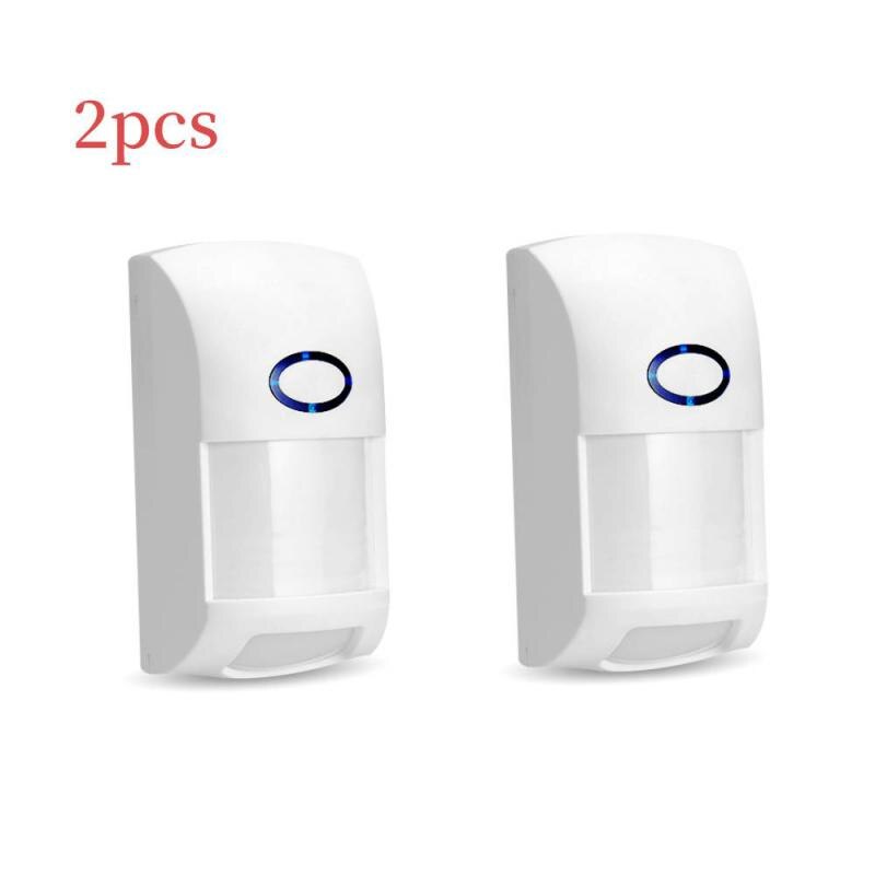 Smart Motion PIR Infrared Detector Sensor WIFI Movement Sensor Wireless Home Security Alarm System With Tuya Smart Life APP: 2pcs