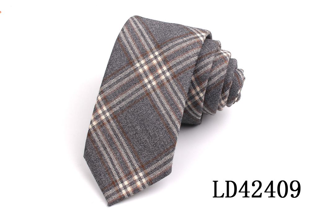 Corbatas de algodón a la para hombres y mujeres, corbata informal a cuadros para niños y niñas, trajes, corbata delgada para de boda, Gravatas: Azul cielo