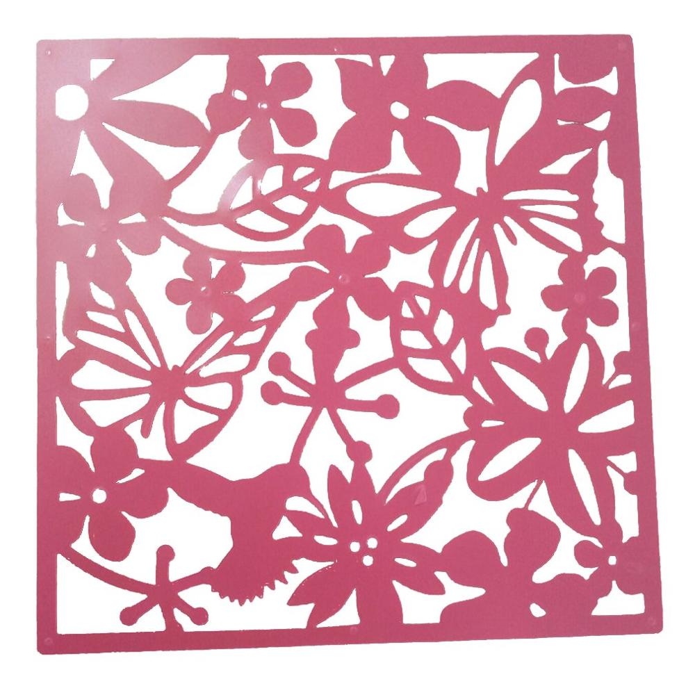 Simple Hanging Screen Partition Hollow Hanging Hanging Screen Decoration Hotel Office Screen Entrance Door: White