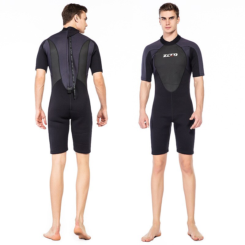 3MM Neoprene Wetsuit One-Piece Short Diving Suit for Men Scuba Dive Surfing Snorkeling Spearfishing Wet Suit