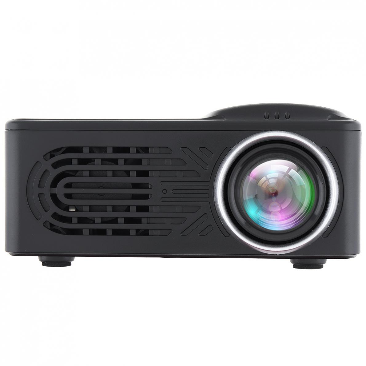 RD814 Mini Hd Draagbare Led Homehold Multimedia Projector Ondersteuning 80 Inch Groot Scherm Projectie Met Afstandsbediening Voor Thuis