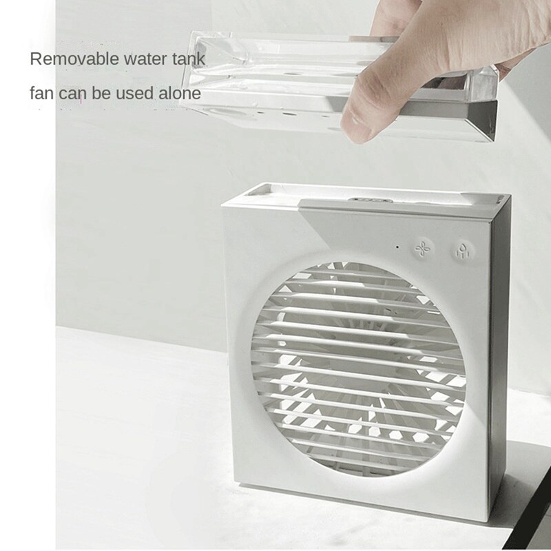 Draagbare Airconditioner Ventilator Persoonlijke Airconditioner Koeler Met Koelkast 4 Speed Mini Airconditioner Ventilator