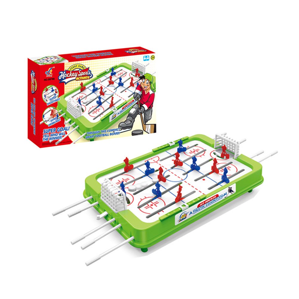 Tabletop Game for Boys Mini Rod Hockey Table Top Accessories Family
