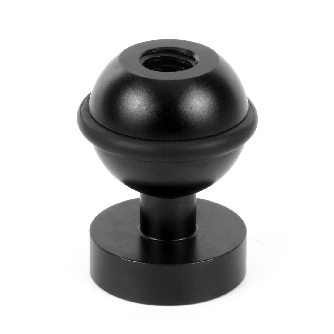 CNC Aluminium Tauchen Licht Arm Ball Kopf Adapter Flash Halterung Heißer Schuh Für GOPRO HERO 6/5/4/3 Sport Kamera DSLR Teile: Black 