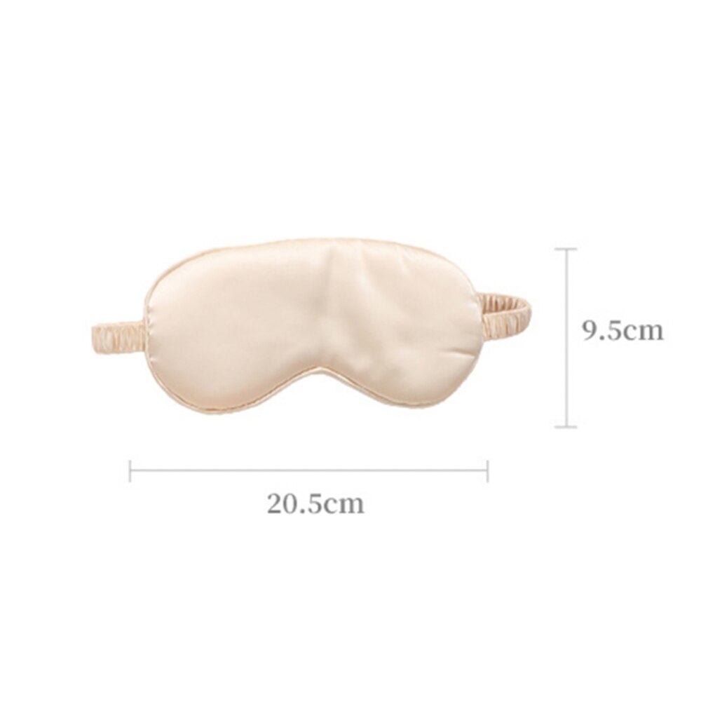 Máscara antifaz para dormir de seda para hombre y mujer, banda de algodón transpirable, suave, para aliviar los ojos