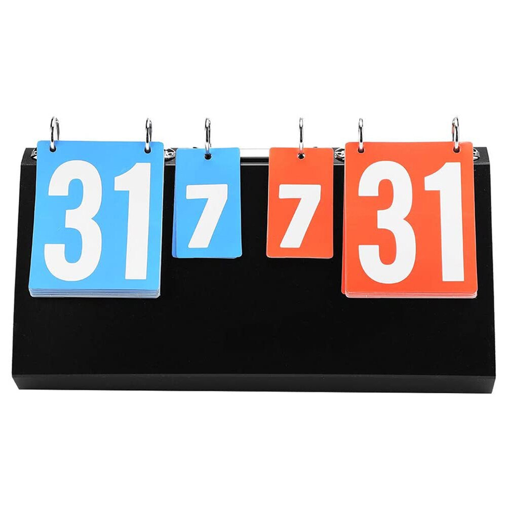 4 chiffres Score Handball enregistrement sport compétition tableau de bord basket Badminton Tennis de Table Football volley-ball planches: Default Title