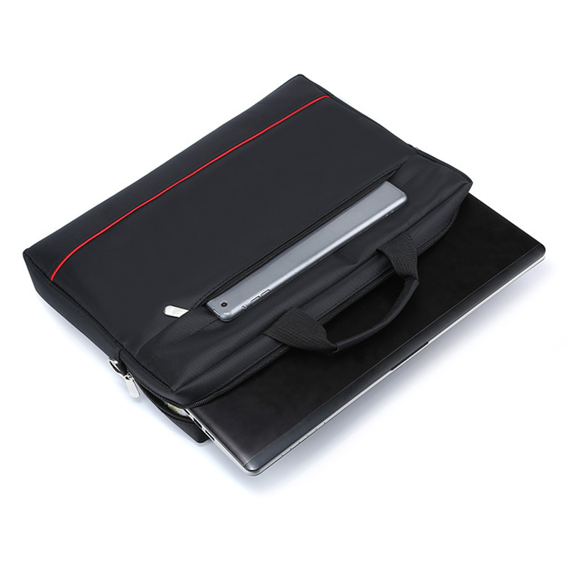 Wasserdicht Laptop Handtasche Schulter Bote Tasche Notizbuch fallen Abdeckung Computer Aktentasche für Reise Beiläufige Männliche Umhängetasche