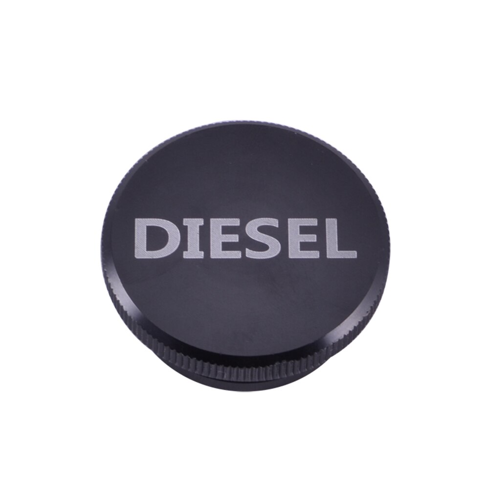 SPEEDWOW Diesel Fuel Cap Magnetic Ram Billet Aluminum Fuel Truck Permanent Cap for Dodge 2 Colors: black