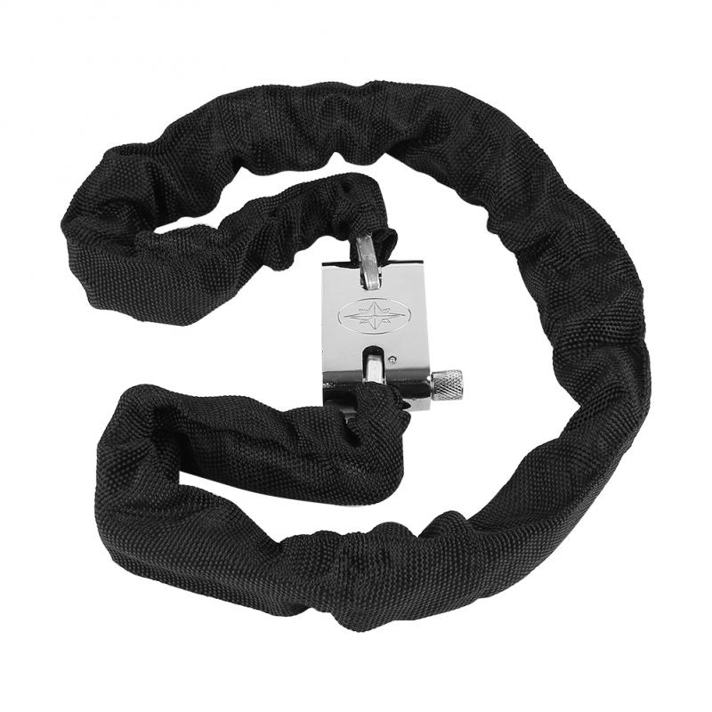 Bike Chain Lock Safe Metal Anti-Theft Padlock High Security Heavy Duty Motor Bike Scooter Bicycle Reinforced Protector