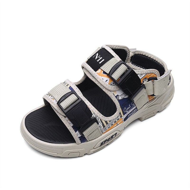 Summer Men Sandals Breathable Lightweight Casual Shoes Comfortable Non-slip Swimming Water Shoes Beach Slippers Mens Sneakers