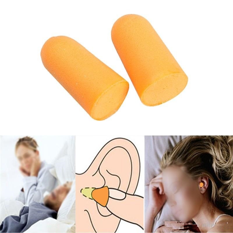 20Pair Ear Plugs Selling High Foam Anti Noise Plugs Ear Protectors Sleep Soundproof Earplugs Workplace Safety Supplies