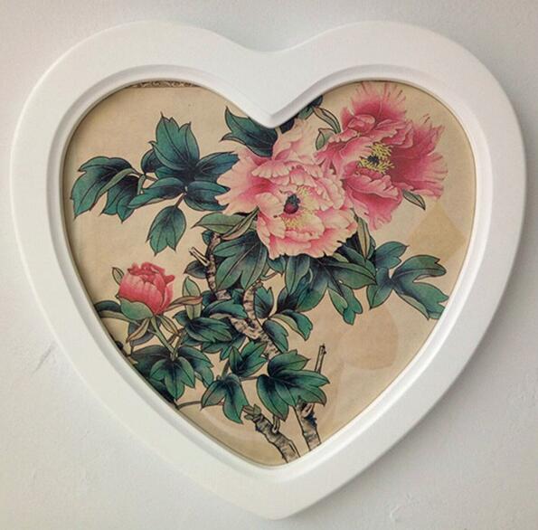 12 inch Heart-shaped Photo Frame European classic Picture Frame