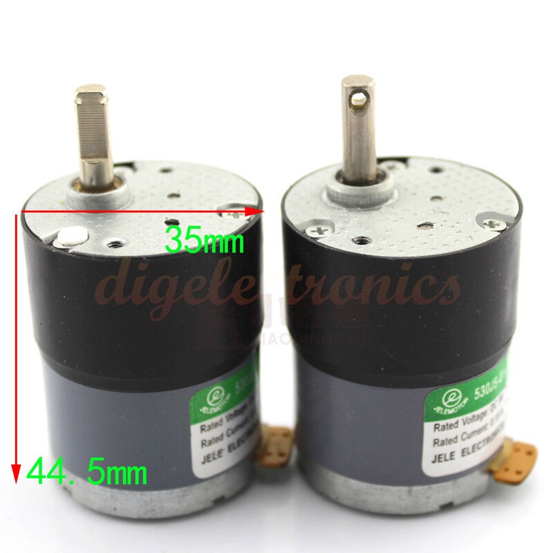 530 Reduction Motor DC 9V Micro Reduction Motor 110rpm Gear Motor for DIY Robot Arm Accessories