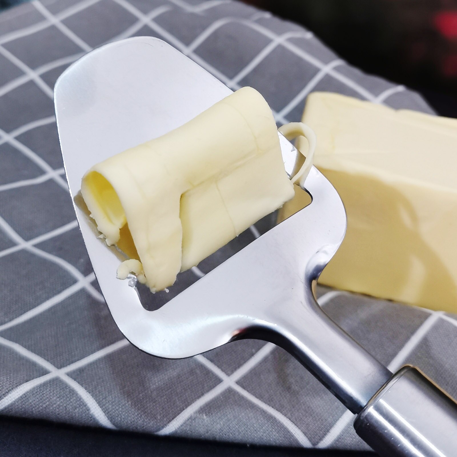 Stainless Steel Cheese Slicer Butter Slice Cheese Peeler Cutting Knife Kitchen Cooking Cheese Tools