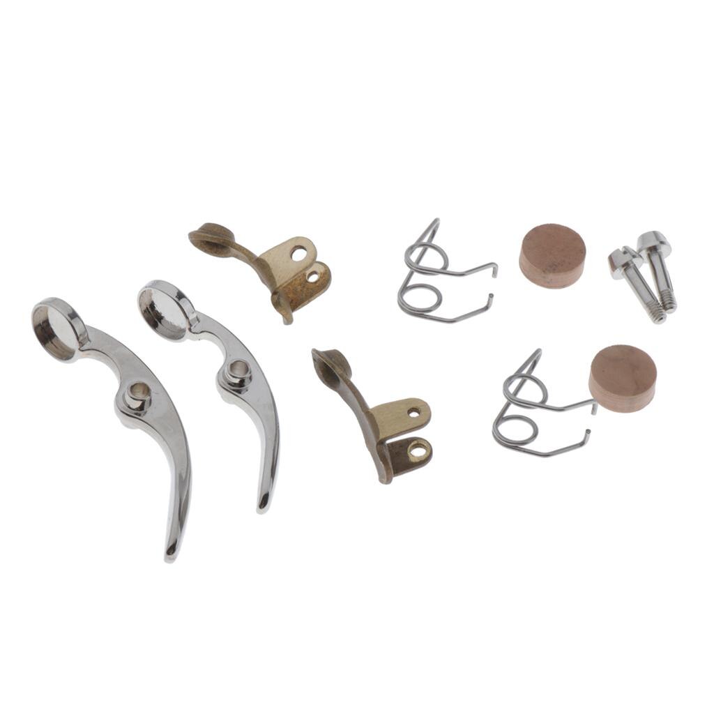 Copper Trumpet Water Key Valve Spring Screws Water Key Holders Full Set Trumpet Repair Maintenance Parts