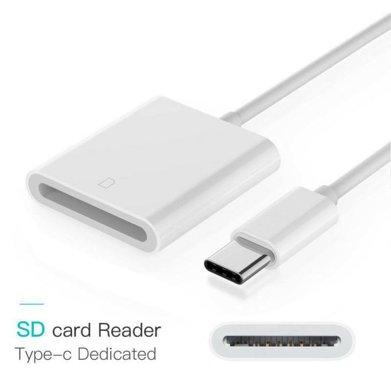 Usb 3.1 Type C Naar Sd-kaart Camera Reader Otg Adapter Kabel Voor Ipad Pro Telefoon Samsung Huawei