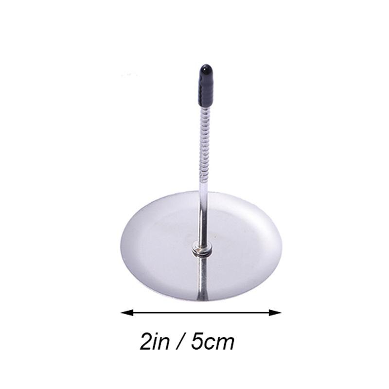 4 Stuks Rvs Cake Bakken Verwarming Core Bloem Decoreren Nagels Cake Cupcake Decor Gereedschap (L, diameter 5 Cm)