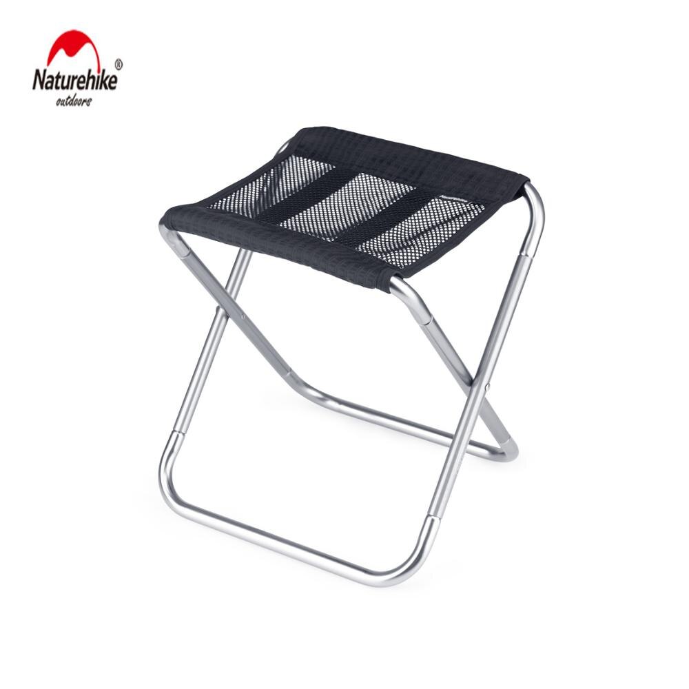 Naturehike Folding Fishing Chair Lightweight Picnic Camping Chair Foldable Aluminium Cloth Outdoor Beach Chair Outdoor Furniture