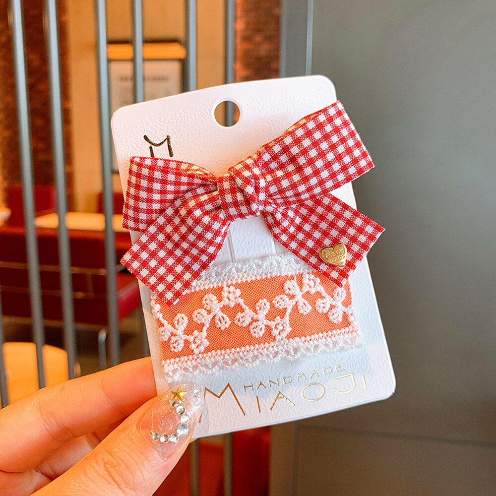2 pièces/ensemble cheveux nœuds filles pinces à cheveux bébé enfants épingles à cheveux Barrettes chapeaux épingle à cheveux accessoires de cheveux: 12