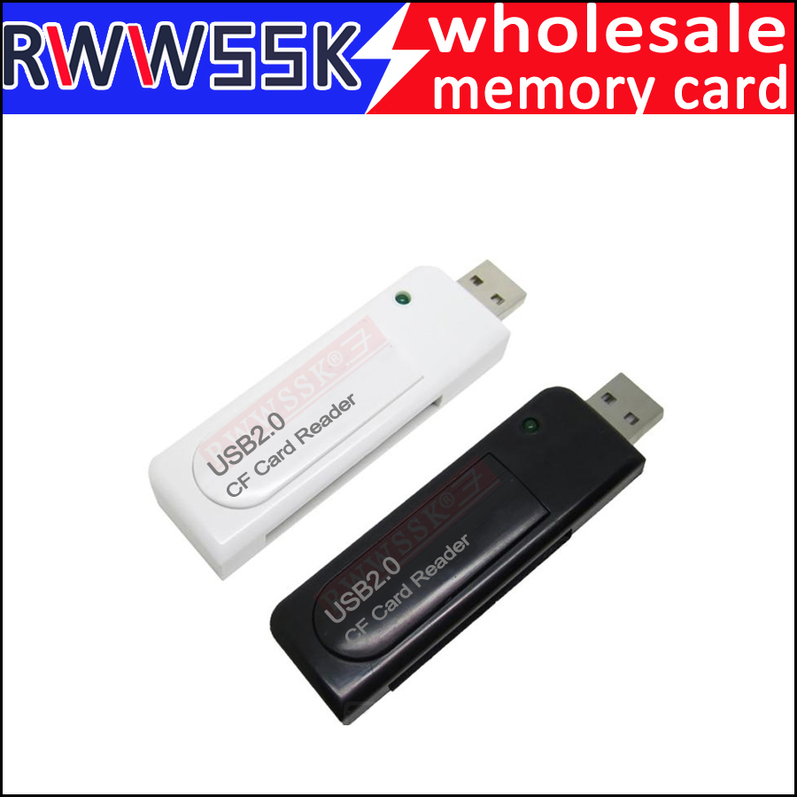 LED high speed CF Card reader Compact Flash USB 2.0 Card Reader for Machine tool PC Computer laptop CNC reader adapter