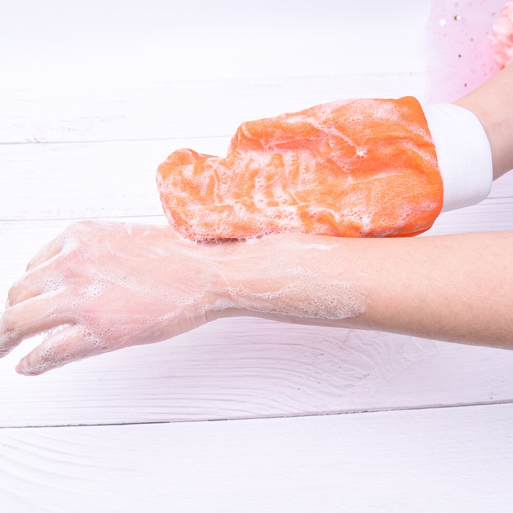 1 guante exfoliante de baño para Hammam marroquí, manopla de masaje Facial exfoliante corporal, 1 ud.