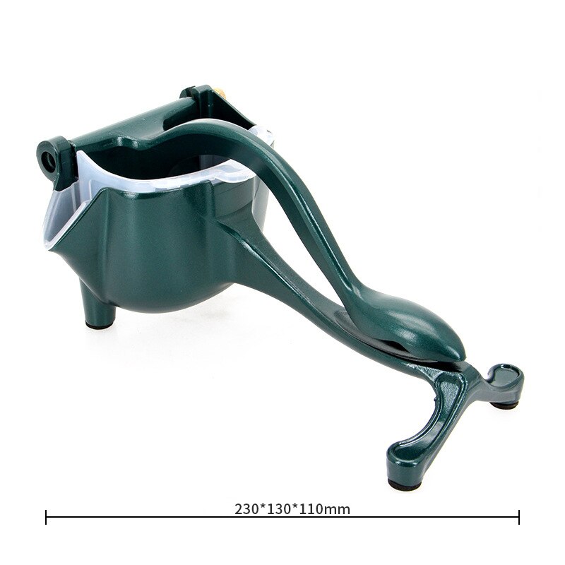 Manual Juice Squeezer Hand Pressure Juicer Pomegranate Aluminum Alloy Orange Lemon Grapefruit Fruit Tool Kitchen Accessories: Dark green