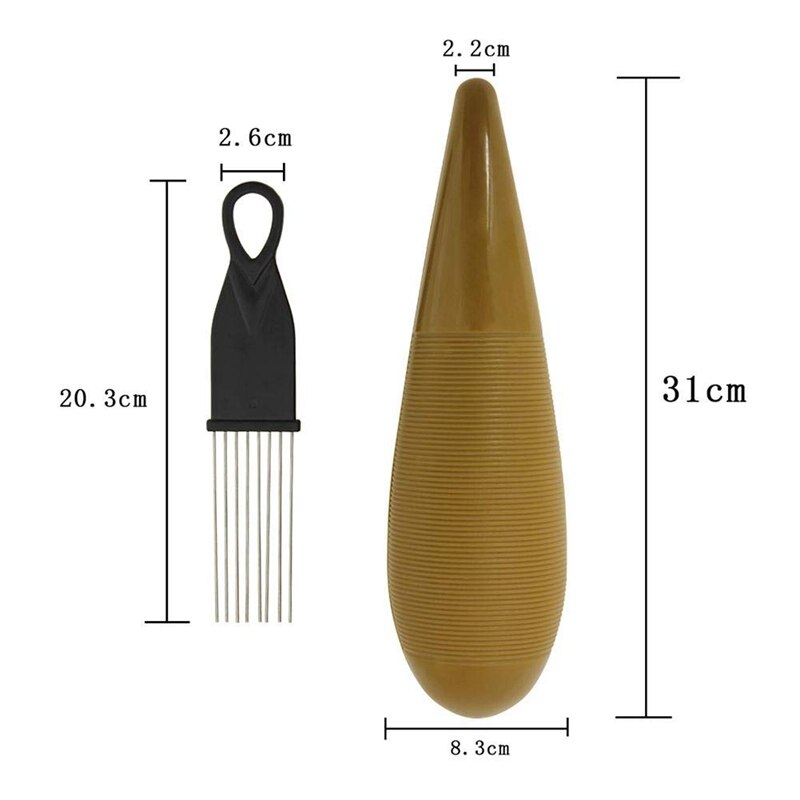 Child Musical Instrument Plastic Coffee Scraper Orff Musical Instrument Percussion Instrument for Children's Enlightenment