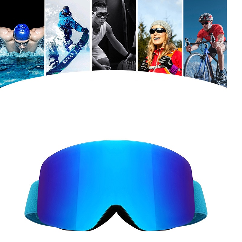 Snowboard Occhiali Da Sci Uomo Donna Anti-nebbia Premio Neve Occhiali Da Sci Protezione UV Sport Invernali Antivento Occhiali Occhiali Da Sci