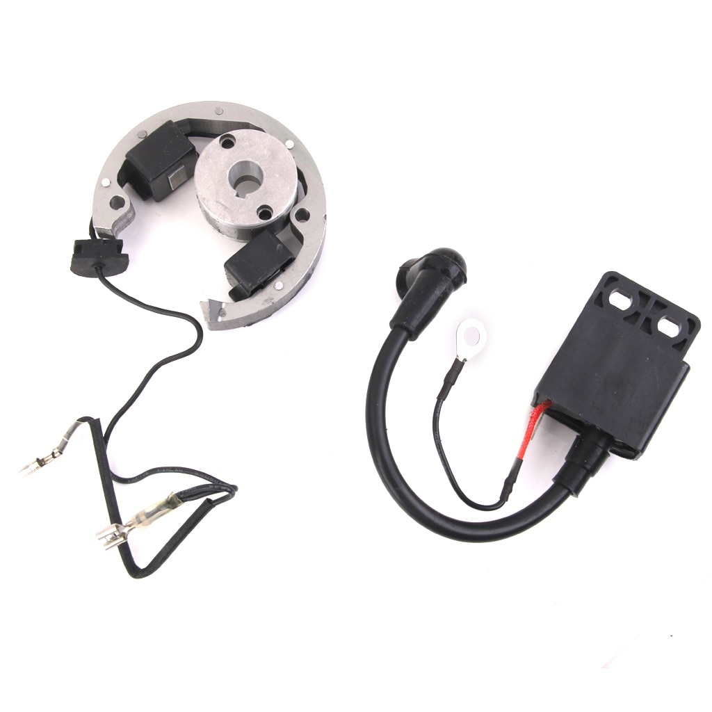 STATOR ROTOR &amp; IGNITION COIL KIT FOR 50 SX Adventure Senior Motorcycle Ignition Coil Stator Flywheel Magneto Kit