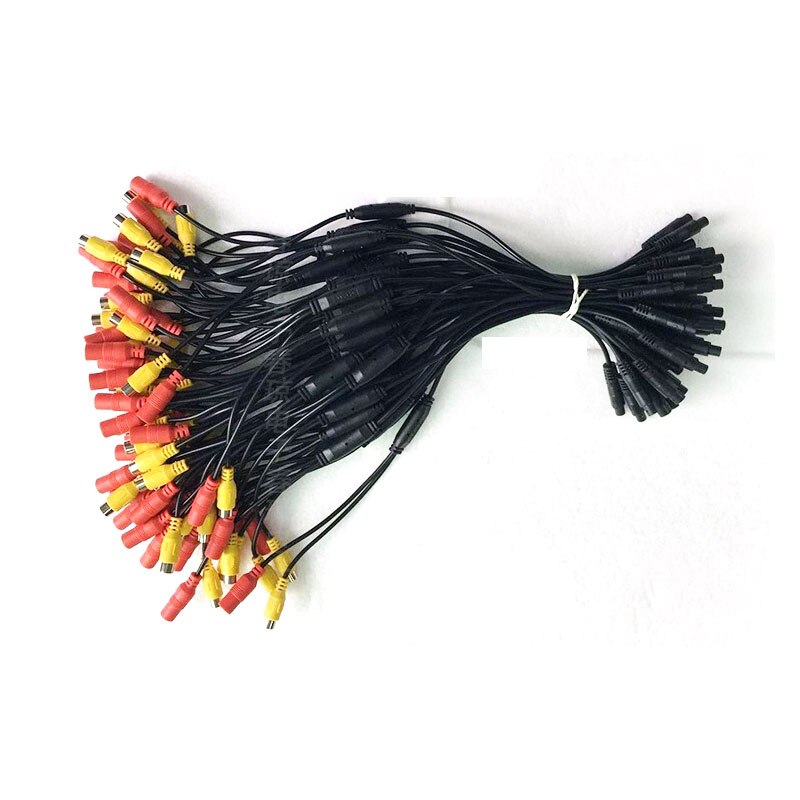 Anshilong Auto Video Dc Kabel RCA-4PIN Voor Parkeerplaats Achteruitkijk Achteruitrijcamera Connect Car Monitor Dvd Trigger Kabel